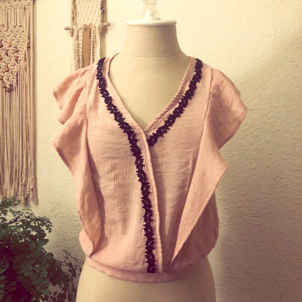 Pink blouse